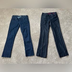 Banana Republic and Express Jeans